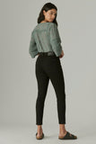 NWT NEW LUCKY BRAND High Rise BRIDGETTE SKINNY Jean Pant 2/26 DUNGAREES Black