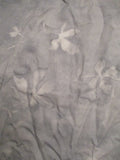 QUEEN Duvet Cotton WATERCOLOR BUTTERFLY 87 x100" PURPLE GRAY