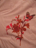 ANTHROLOPOLOGIE QUEEN QUILT Blanket Throw Bedspread Cover Bedroom BUTTERFLY FLOWER