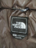 THE NORTH FACE 600 Packable Down JACKET Coat Puffer BROWN S/P