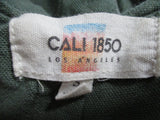 CALI 1850 Jumpsuit Overalls S Pockets Boho Sage Green