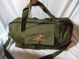 NATURE CONSERVANCY Signature Heavy Duty Travel Duffle Bag Overnighter WOLF