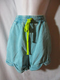 DAILY PRACTICE ANTHROPOLOGIE Sweat Workout Short M Turquoise BLUE