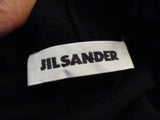 JIL SANDER 3/4 sleeve Wool Turtleneck Top Shirt Blouse S BLACK Womens