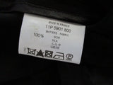 NEW GIVENCHY FRANCE 100% Silk Pegged Trouser Pant 38 BLACK Zip