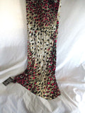 NWT NEW TIBI Sleeveless Summer Leopard Maxi Dress S Multi S BOHO Hippy Beach