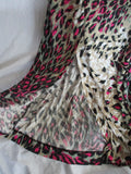 NWT NEW TIBI Sleeveless Summer Leopard Maxi Dress S Multi S BOHO Hippy Beach