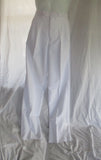 NEW E.J. SAMUEL Tuxedo Suit PANT 32 WHITE Formal Wedding NWT Mens