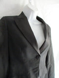 NEW ALEXANDER MCQUEEN BLAZER Jacket 38 BLACK Formal Wedding Event