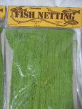 Set 2 New Vintage Stock Decorative Fish Netting Green Nautical Rustic Decor Art