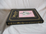 2003 MARILYN MONROE ALBUM Hardcover Leather Book BLACK Collectible Gilt