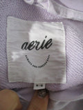 NEW AERIE ALWAYS AND FOREVER REAL SWEATSHIRT Pullover M LAVENDER PURPLE LILAC