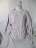 NEW AERIE ALWAYS AND FOREVER REAL SWEATSHIRT Pullover M LAVENDER PURPLE LILAC