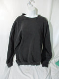 NEW OFFLINE BY AERIE CREWNECK SWEATSHIRT Pullover M BLACK CHARCOAL