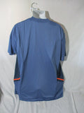 NWT NEW Mens ADIDAS Manchester United MUFC Jersey Sports Shirt 2XL BLUE Orange