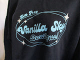 VANILLA SKY KYSS VIBES  Sweatshirt Top L/XL NAVY BLUE