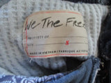 WE THE FREE PEOPLE FP HOODIE SWEATSHIRT S  Waffle Navy Blue