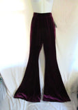 NEW NWT MIDNIGHT HOUR Flared Legging Yoga Pant Athletic Lounge M Burgundy Red