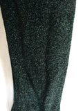 NEW MUMU Glitter Trouser PANTS Legging GREEN L