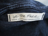 WE THE FREE PEOPLE Long Sleeve Tee 100% Cotton Shirt Top M GRAY BLUE