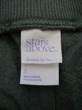 New STARS ABOVE Sweatpant Fleece Yoga Pant Athletic Lounge Jogger GREEN