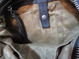 AS98 Purse Bag Sling Leather Crossbody Moto Punk Biker Goth AS 98