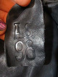 AS98 Purse Bag Sling Leather Crossbody Moto Punk Biker Goth AS 98