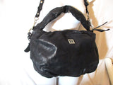 AS98 Purse Bag Sling Leather Crossbody Moto Punk Biker Goth AS 98