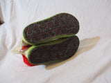 Preschool Toddler Kids GARNET HILL BOILED WOOL CHICKEN ROOSTER SLIPPER BOOT 1