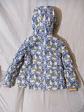 Kids MINI BODEN BUNNY RABBIT Fall Winter Hoodie Hooded Jacket Moto Coat 8-9