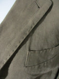 LANVIN BLAZER FRANCE 46 Jacket Casual Khaki Work Boho Button Up S