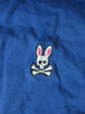 Set 2 YOUTH PSYCHO BUNNY ROBERT GODLEY Tee T-Shirt Short Sleeve Blue 7/8 10/12