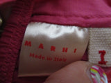 NEW NIP MARNI Tank Short Shorts Cotton Intimate Lingerie Romper Set Cute Pink Italy 1