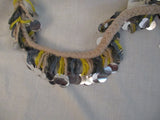 NWT NEW JILL STUART BELT ESMERALD Made in USA FRINGE TASSELS ROPE SEQUIN