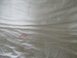 Handmade Vintage PATCHWORK FLORAL QUILT Blanket Throw Bedspread RED GREEN 80X96