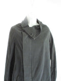 RICK OWENS DRKSHDW Asymmetrical Jacket Coat M BLACK