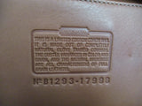COACH 17998 Soft Leather Hobo Bucket Duffle Shoulder Bag Tote Shopper Purse BROWN
