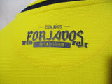 Mens ECUADOR F.E.F. Sports Football Soccer Jersey L YELLOW Shirt Top