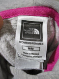 Womens THE NORTH FACE Signature Hoodie SWEATSHIRT Jacket M GRAY RAINBOW