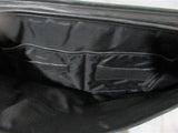 COACH 6455 Leather THOMPSON LAPTOP Shoulder Bag Briefcase Attache BLACK