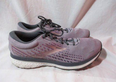 Mens BROOKS GHOST 13 Running Sneakers Athletic Shoes Trainers 12 Lavender Purple