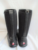 BOGS Waterproof Wellies CLASSIC HIGH HANDLE Rain Boots BLACK 4 Rainboots Snow