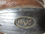 MR. X WEST Leather USA FLAG COWBOY WESTERN RIDING Boots 13.5 /31 Patriot Rocker