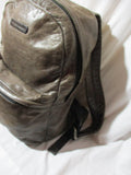 FRYE All Leather BACKPACK Shoulder Rucksack Travel BAG BROWN Boho