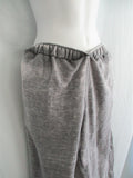 NEW Free People FP MOVEMENT Drawstring Ruched Sweatpant Yoga Pant Athletic Lounge Jogger M GRAY GREY
