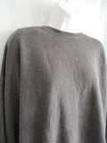 NEW FREE PEOPLE TRICIA FIX SWEATSHIRT BUILT IN SHIRT 2 in 1 L BLACK WHITE