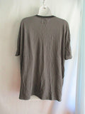 NEW WE THE FREE PEOPLE  Tee 100% Cotton T-Shirt Top L GREY CREWNECK