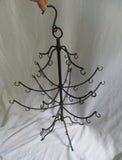 20" IRON TREE BRANCH Counter Top Display Jewelry Necklace Retail Shop Rack BLACK