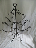 20" IRON TREE BRANCH Counter Top Display Jewelry Necklace Retail Shop Rack BLACK