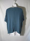 NEW WE THE FREE PEOPLE Tee 100% Cotton T-Shirt Top M SEAFOAM BLUE